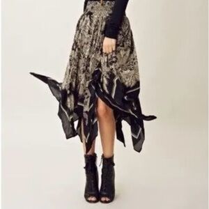 Free People hankerchief skirt